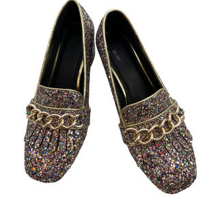 ASOS BRAND GLITTER SHOES